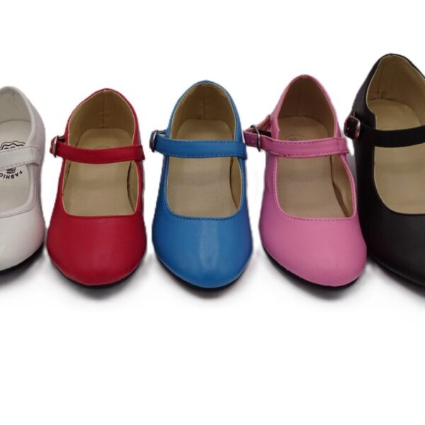 Schoenen met hak in diverse kleuren