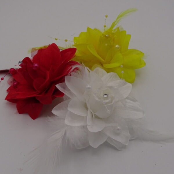 Bloemen rwg met strass rwg