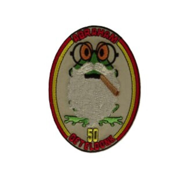 Embleem Kikker Abraham