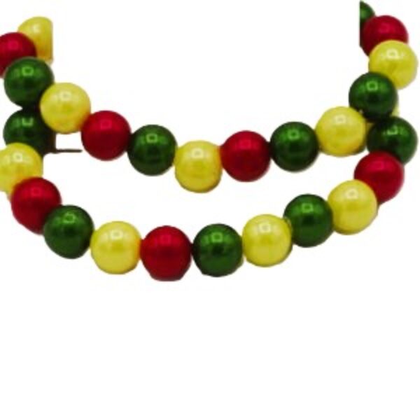 Armbanden Perla rood geel groen
