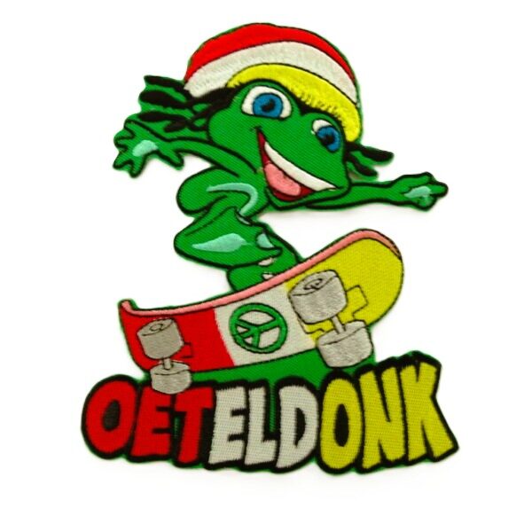 Embleem kikker skateboard