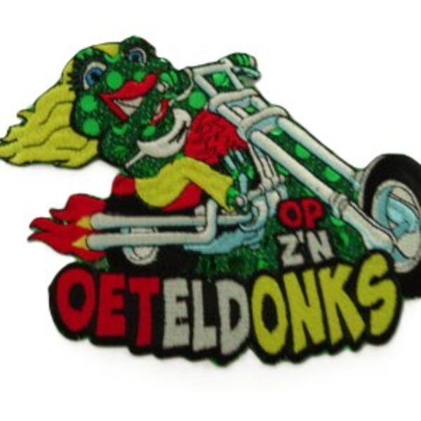 Embleem kikker Lady motor