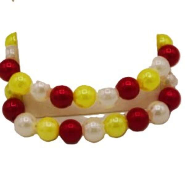Armbanden Oeteldonk rood wit geel