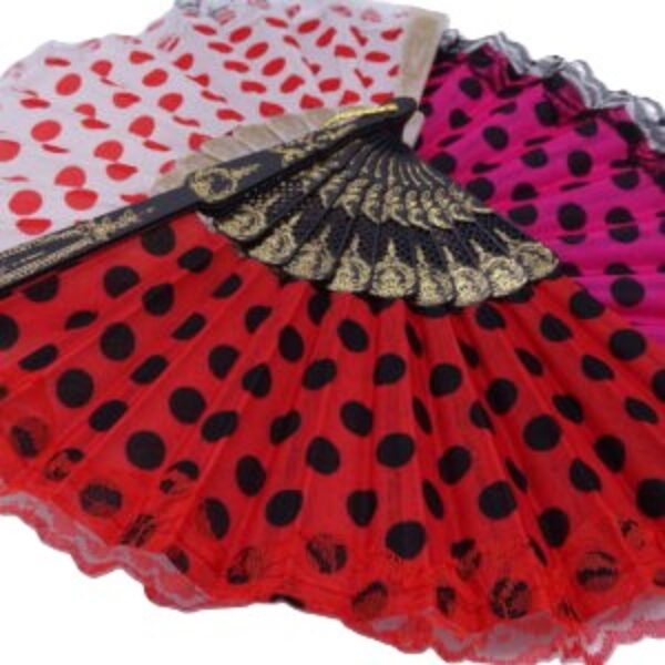 Waaier Spaans diverse kleuren