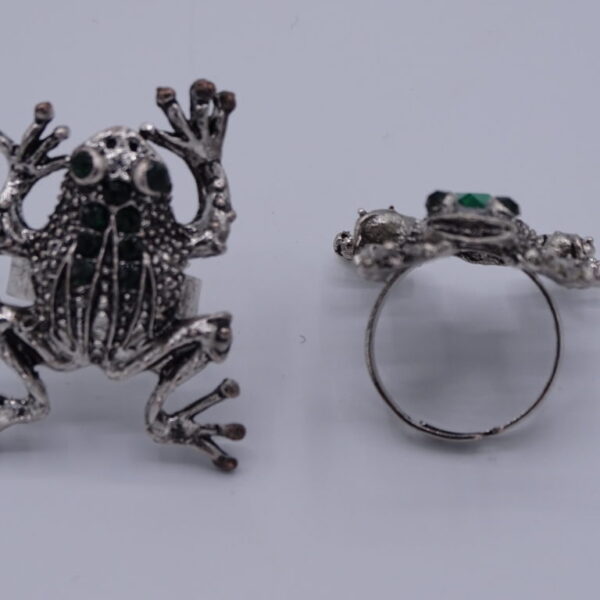 Verstelbare ring Kikker