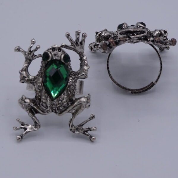 Verstelbare ring Kikker