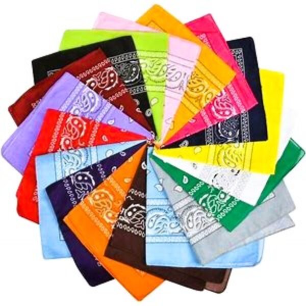 Boeren zakdoek in diverse kleuren