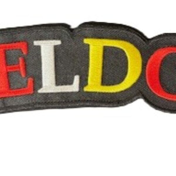 Rug embleem boog Oeteldonk