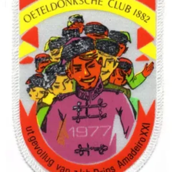 Jaarembleem 1977 Oeteldonkse club