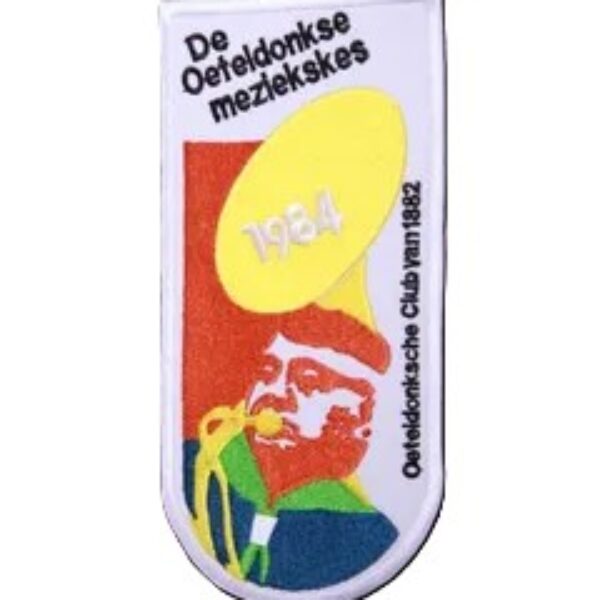 Jaarembleem 1984 Oeteldonkse club