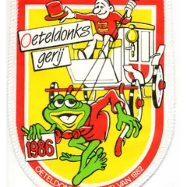 Jaarembleem 1986 Oeteldonkse club