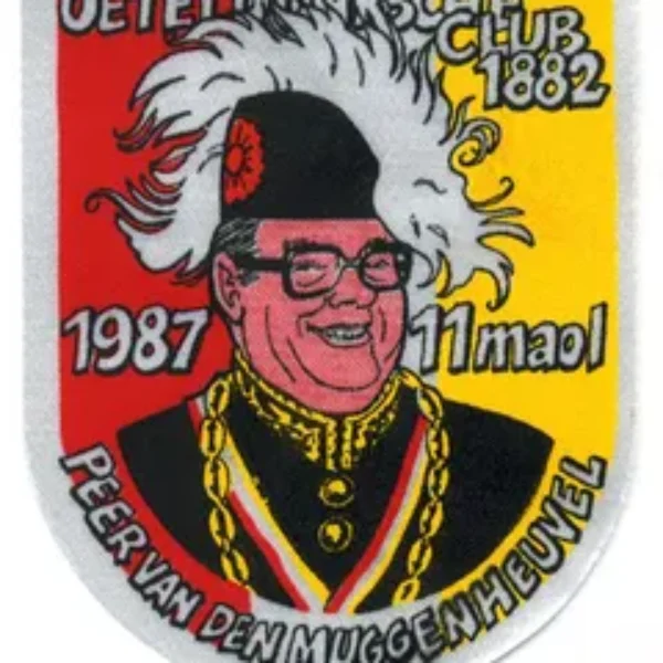 Jaarembleem 1987 Oeteldonkse club