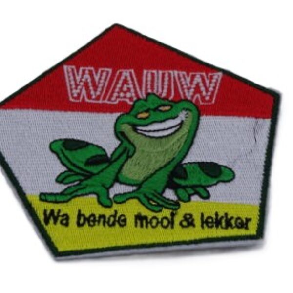 Embleem Wauw wa bende mooi en lekker