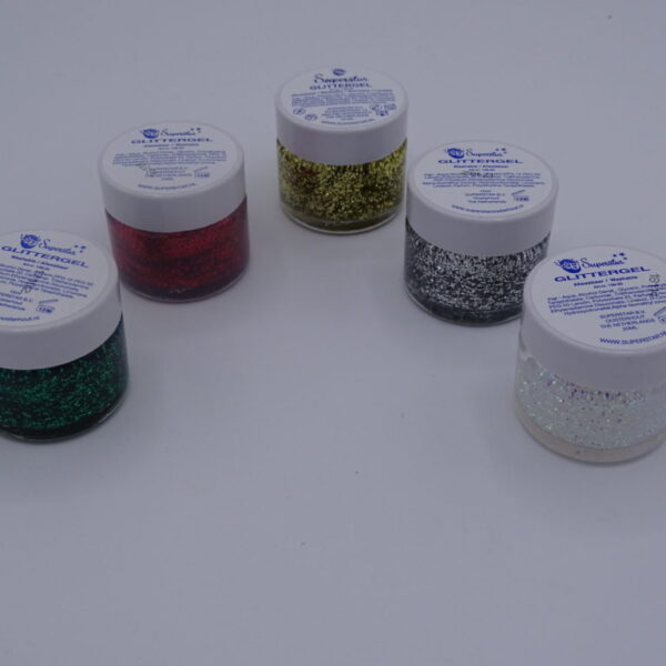 Glittergel 20 ml diverse kleuren