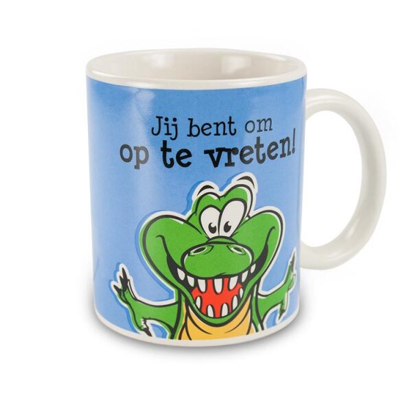 Dierenbeker jij bent om op te vreten