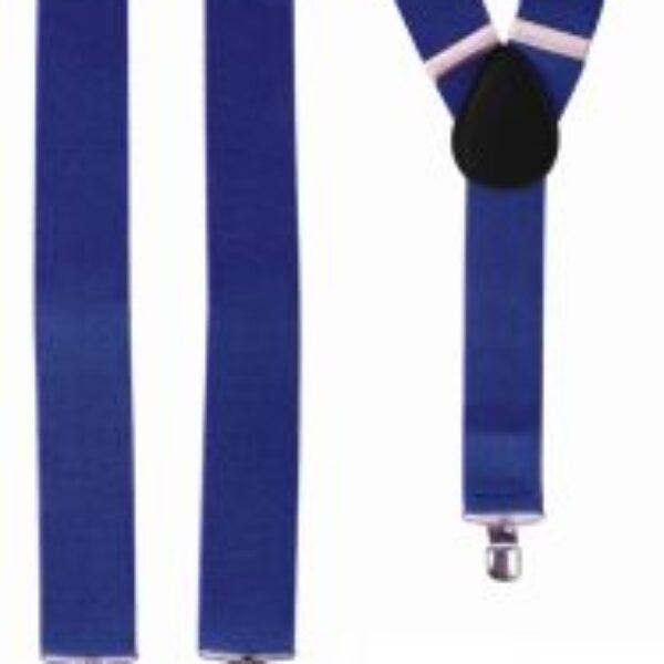 Bretels smal donker blauw