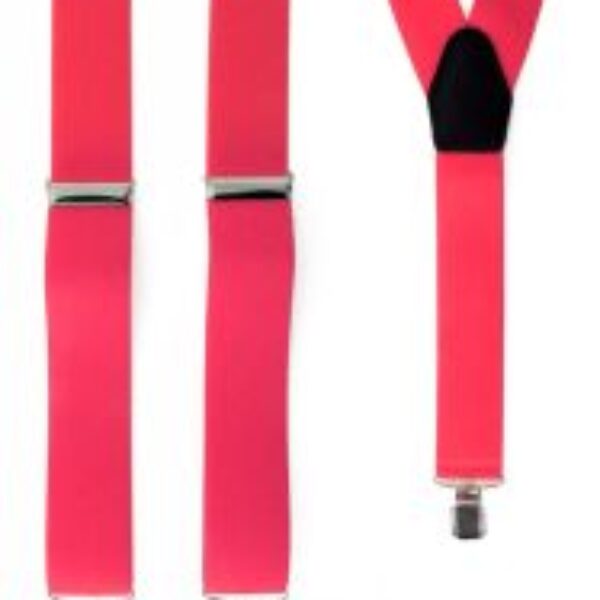 Bretels smal neon roze
