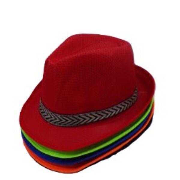 Hoed Al Capone assortie kleuren