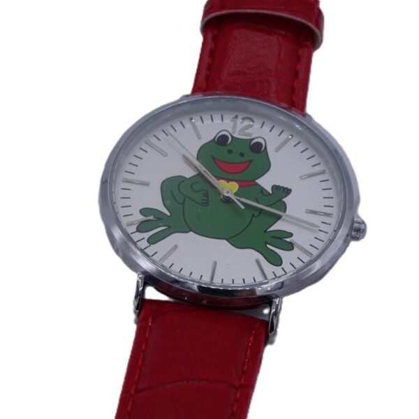 Horloge Oeteldonk met kikker voor hem en haar