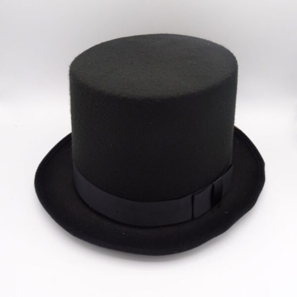 Luxe zwarte hoge hoed