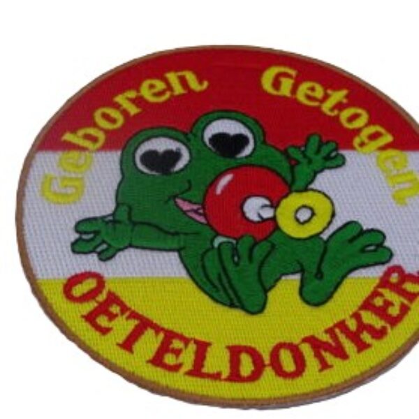 Embleem Geboren en getogen