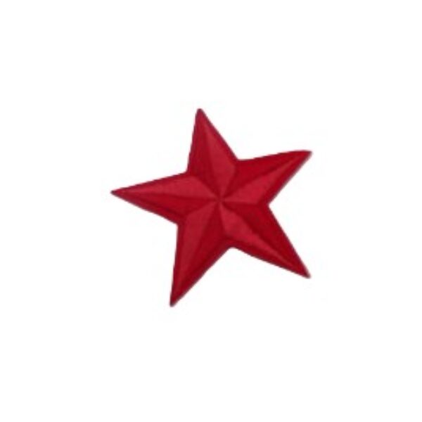 Embleem ster rood