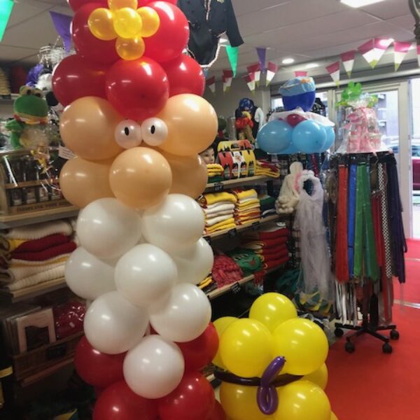 Ballon pilaar Sinterklaas