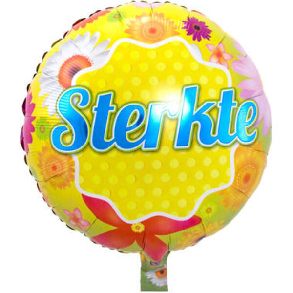 Folieballon sterkte met helium