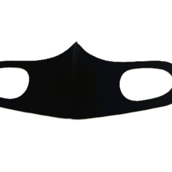 Mondkapje stof zwart