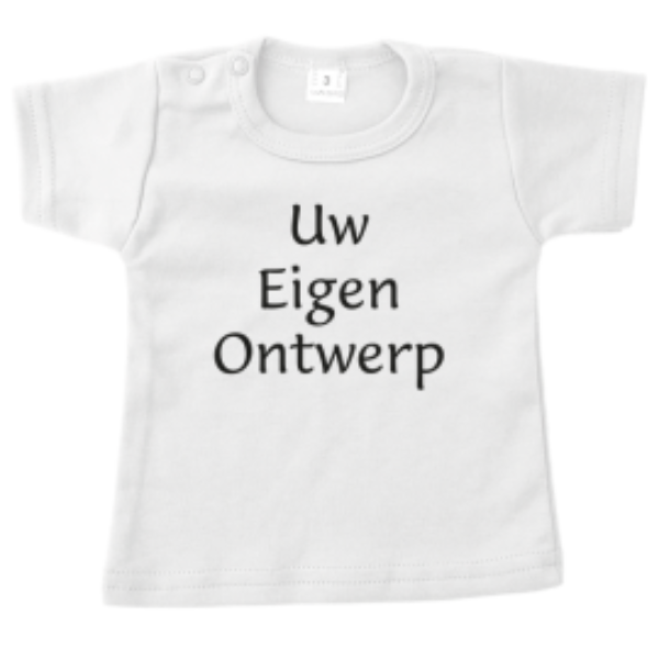 t-shirt met tekst