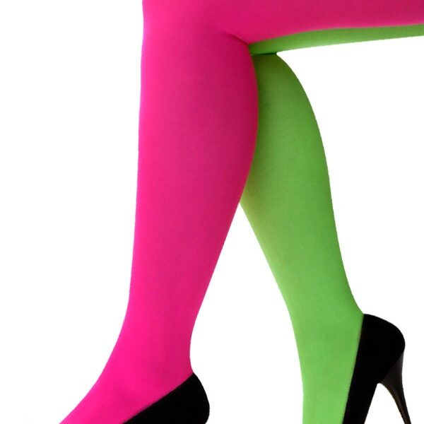 Panty fluor groen