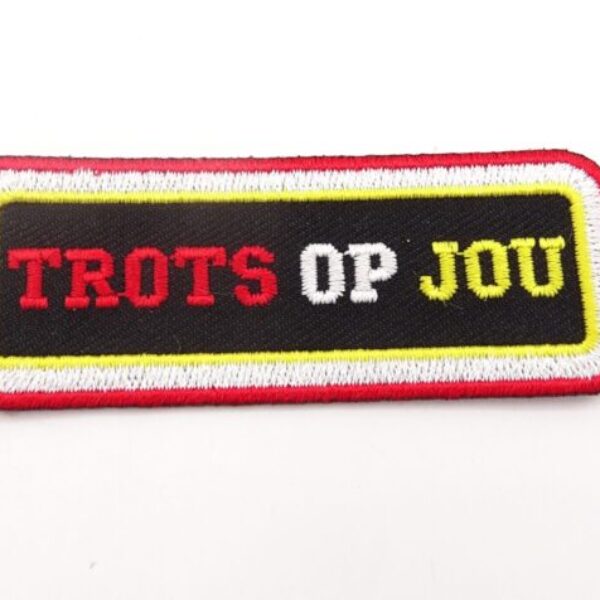 embleem trots op jou