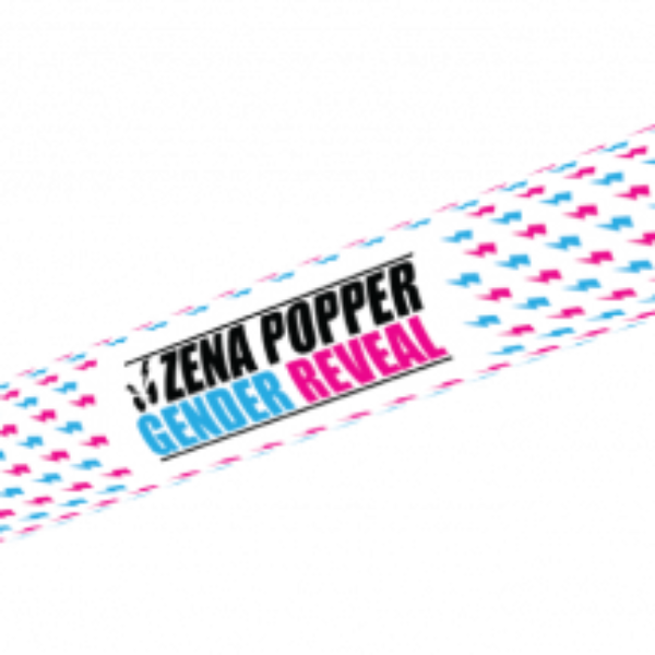 Party confetti shooter gender roze 40 cm