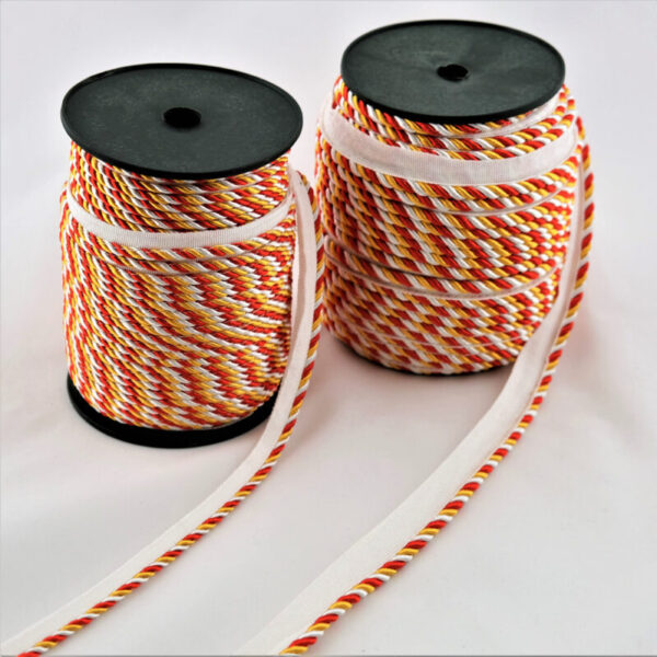 Oeteldonk Carnaval Pipingband / Paspelband van 4mm