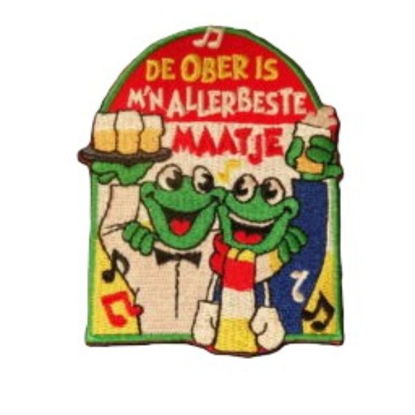 Embleem de ober is m'n allerbeste maatje