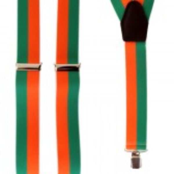 Bretels oranje groen