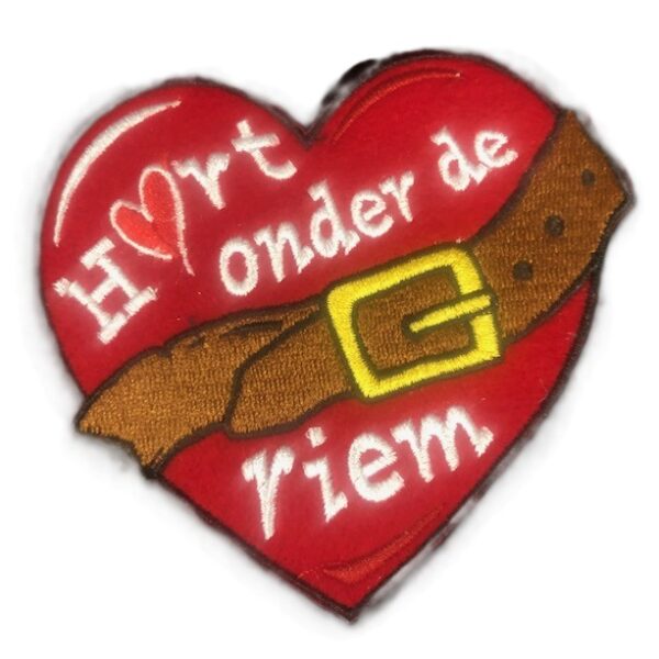 Embleem Hart onder de riem