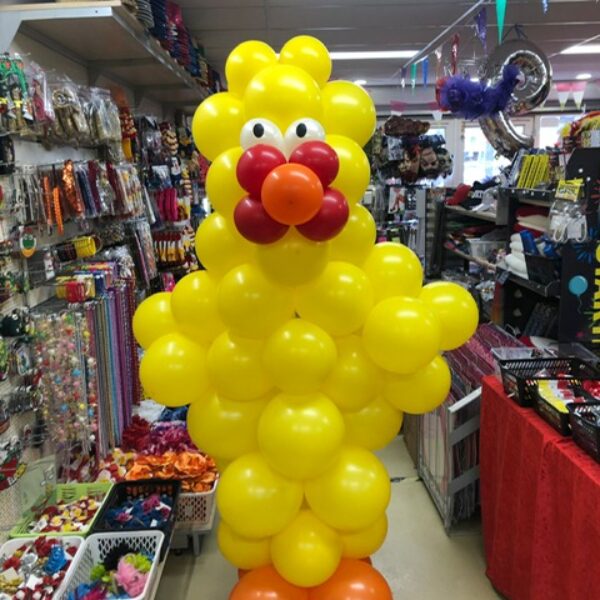 Ballon pilaar Paaskuiken