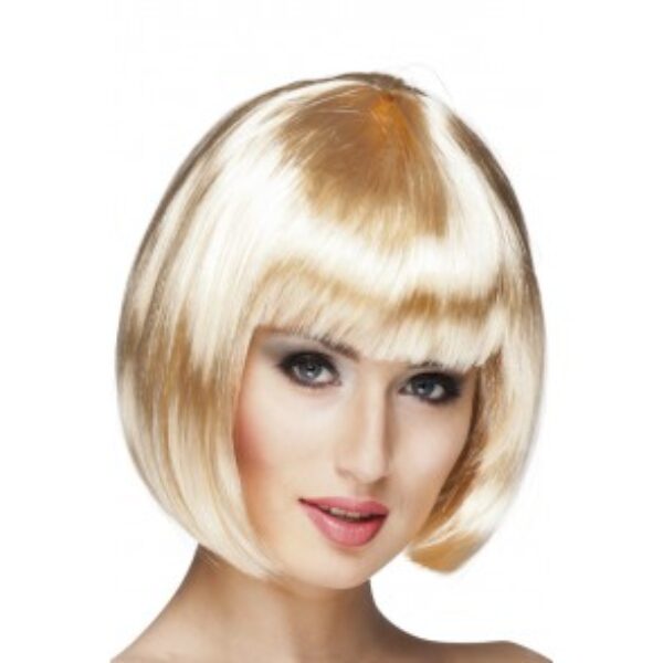 Pruik cabaret blond