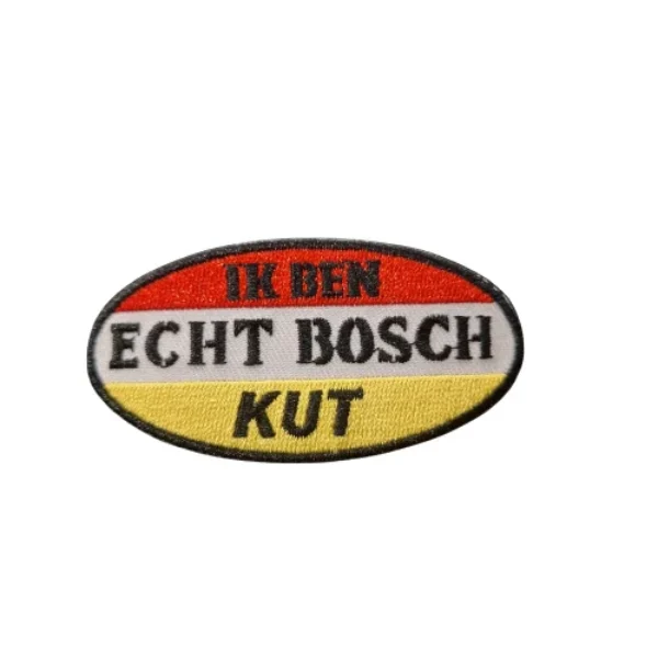 Embleem Ik ben echt Bosch kut