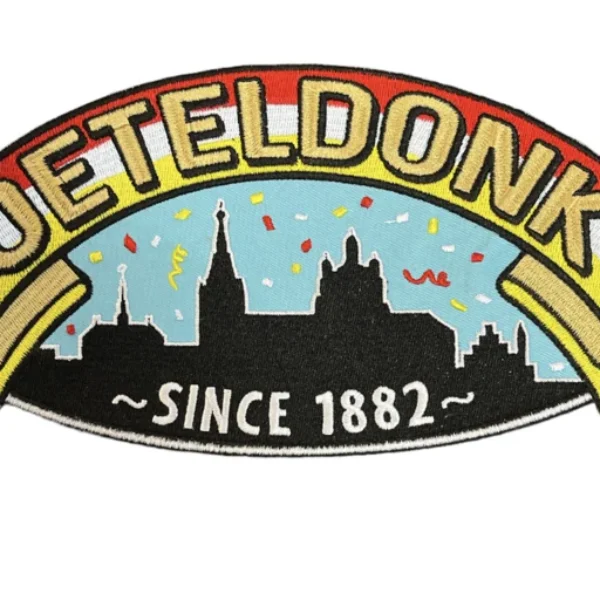 Rug embleem Oeteldonk Since 1882