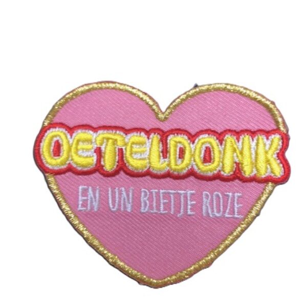 Embleem Oeteldonk en un bietje roze