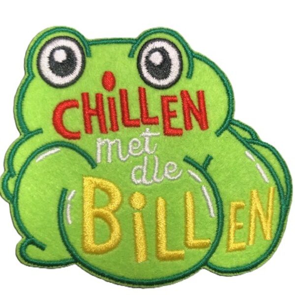 Embleem chillen met die billen