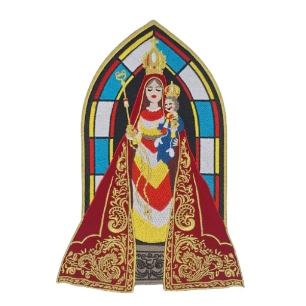 Rug embleem maria /zoete lieve Vrouwe