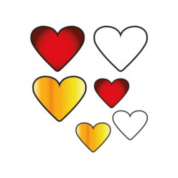 Embleem hartjes setje Oeteldonk