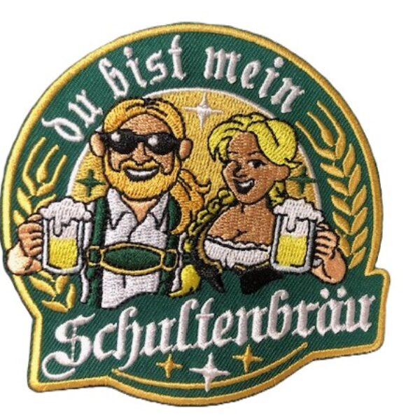 Embleem Du bist mein schultenbrau