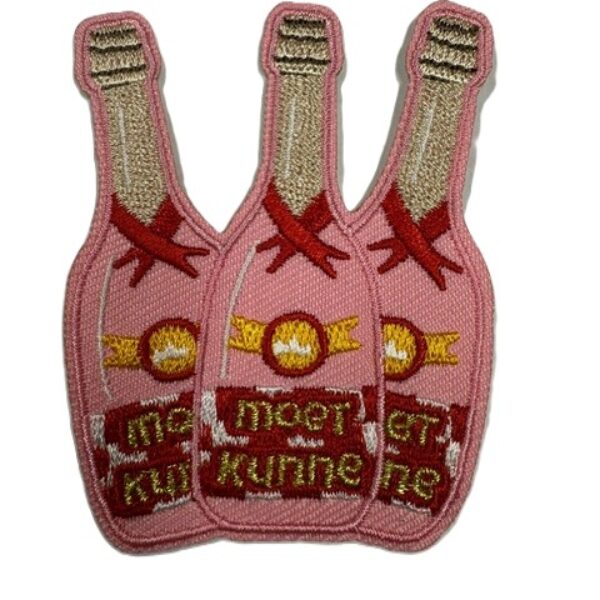 Embleem Moet kunne roze