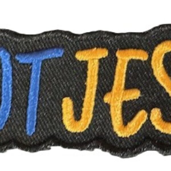 Embleem shotjes blauw oranje