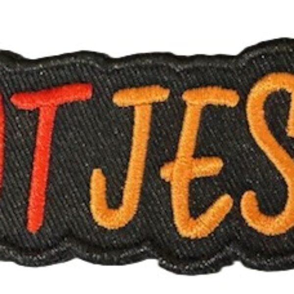 Embleem shotjes rood oranje