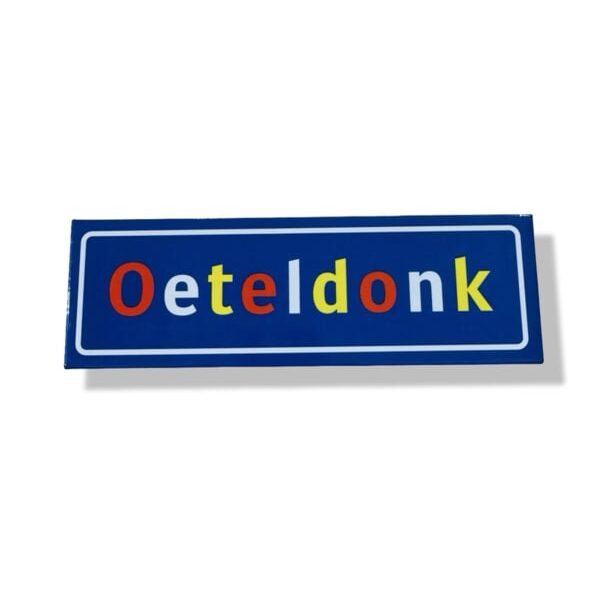 Pin straatnaambord Oeteldonk